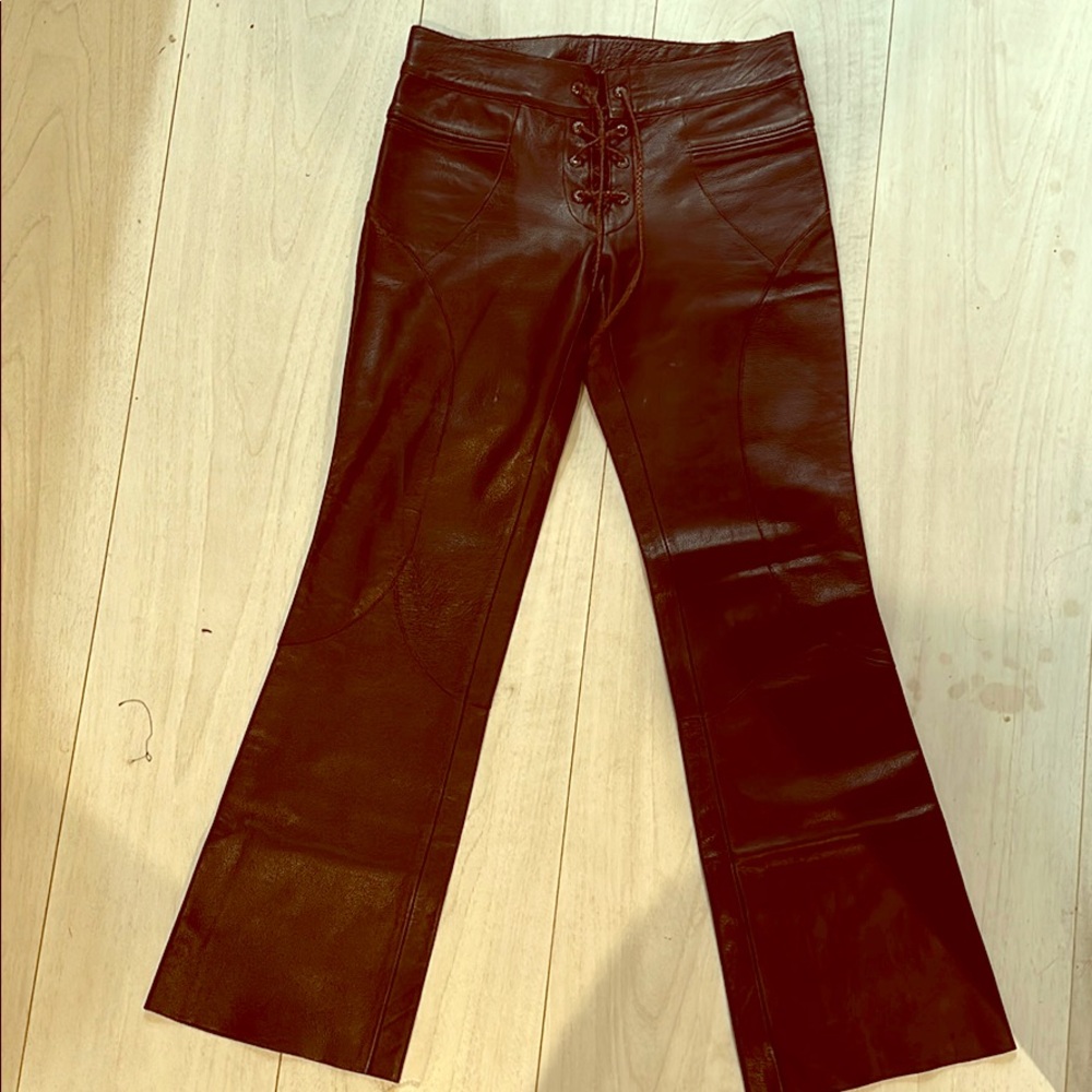 Leather pants from Nagual.